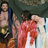 Cast: Petrucio, Kate and Bianca from Taming of the Shrew